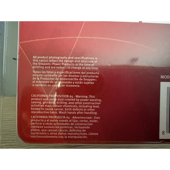 Genuine Snapper ST60V 60 Volt Trimmer Replacement Spool Dual Line New Sealed - Picture 6 of 7